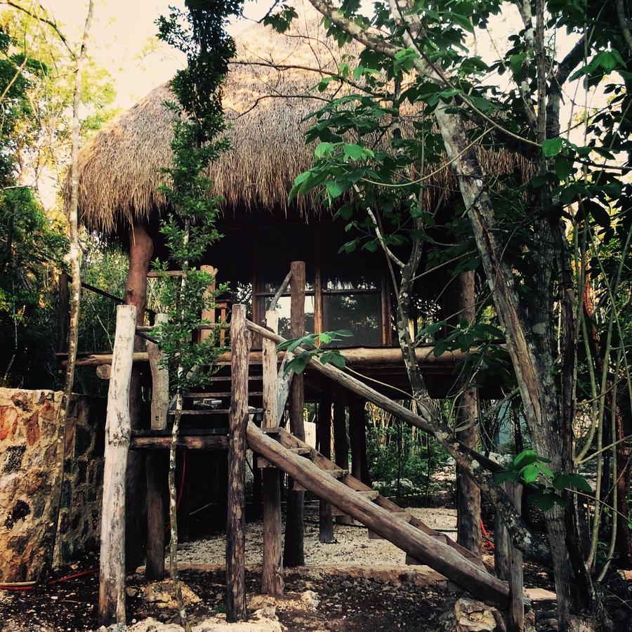 Escarabajo Rojo Bed & Breakfast Tulum Luaran gambar